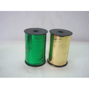 Metallic Green Crimped Curly Ribbon Gift Packing Curled Ribbon