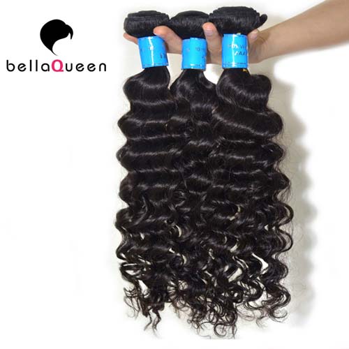 100% Virgin Full Cuticle Top 6A Remy Hair Extension Brazilian Deep Wave