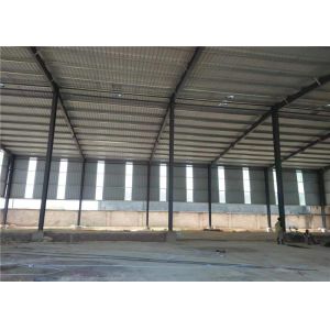 China Construction Precoated Roofing Sheets Prefabricated Steel Frame Warehouse In Philippines on sale