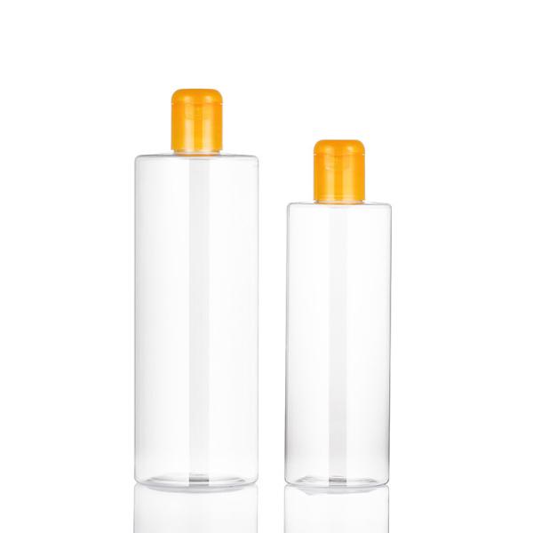 Hot stamping Plastic Screw Top Bottles 55mm diameter for makeup remover