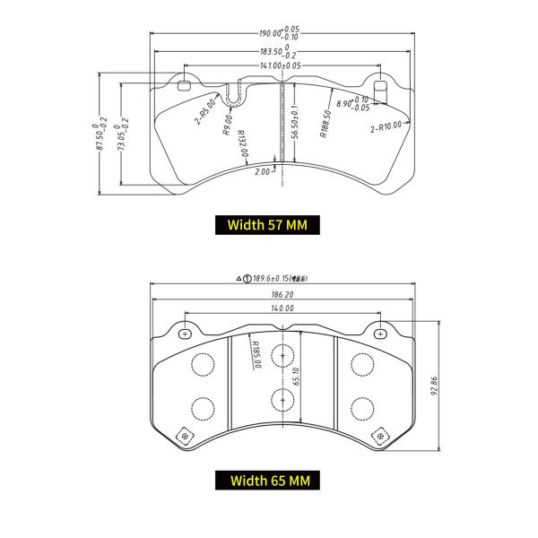 TEiRacing Street Version S60-Plus 6 Pot Monoblock Caliper Big Brake Kit For 19/20/21/22 Inch Car Rim