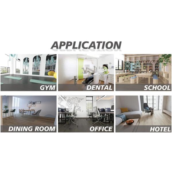 Odm Oem LVT Vinyl Flooring 1.0mm-3.0mm Peel And Stick Vinyl Plank Flooring