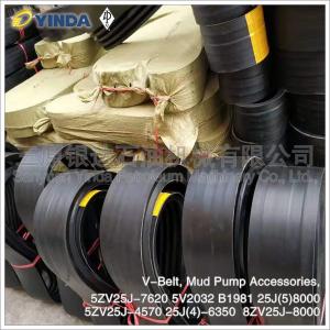 Quality V Belt Mud Pump Accessories 5ZV25J-7620 5V2032 B1981 8ZV25J-8000 Medium Pressure for sale