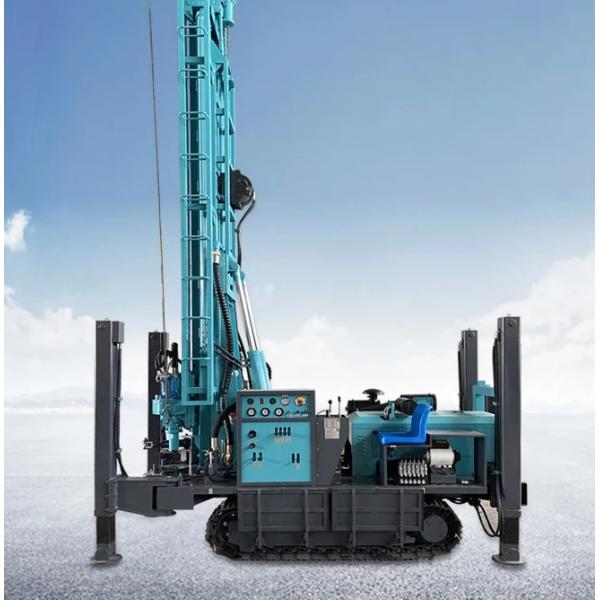 Crawler Water Well Drilling Rig Machine 180m