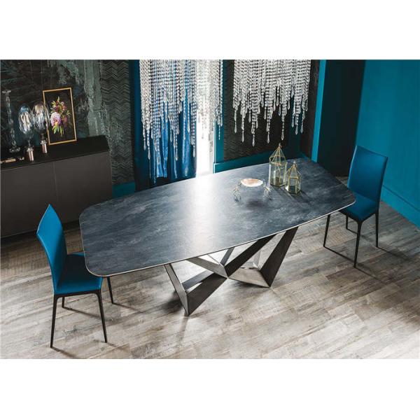 Home / Restaurant Using Custom Made Furniture , Marble Top Dining Table