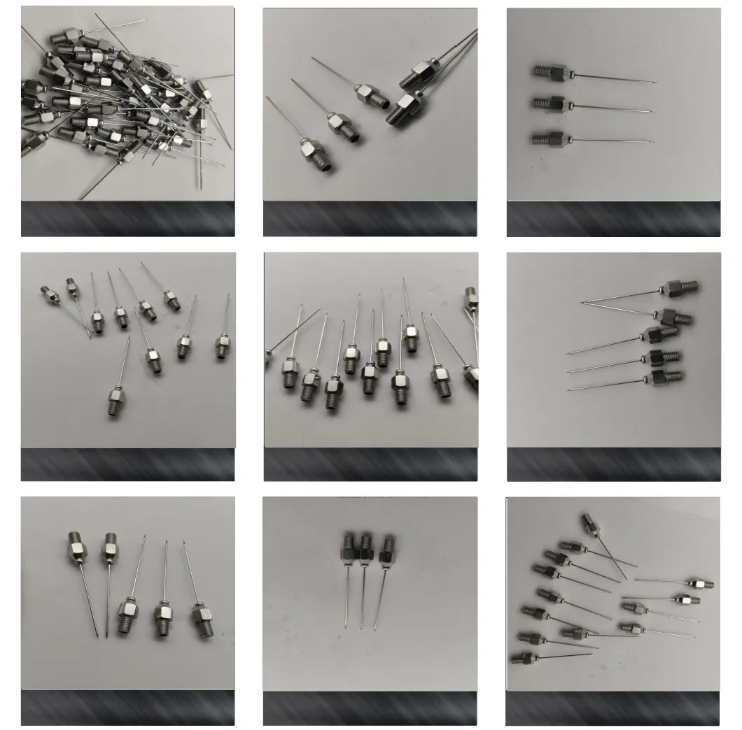 Stainless Steel Capillary Tube Threaded Side Hole Needle