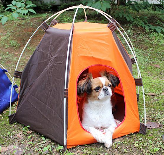 Buy Outdoor sun protection small and medium-sized dog pet nest, special kennel cat litter puppy tent wholesale, spot at wholesale prices