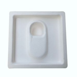 Biodegradable Molded Fiber Pulp Packaging , Compostable Natural Pulp Packaging