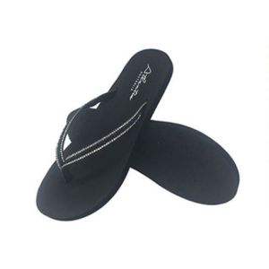 Women EVA Thong Platform Flip Flop Gem Rhinestone Slipper