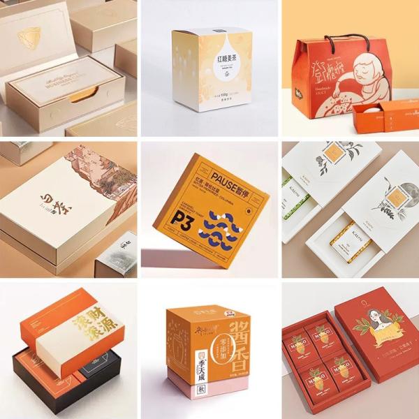 Customized Rigid Gift Box Open Window Paper Box Wedding Party Flower Gift Doll