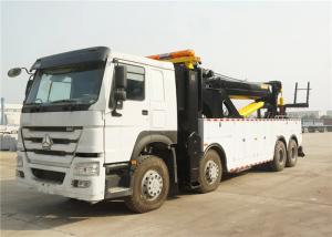 Quality 50T Road Wrecker Tow Truck 12 Wheels 8x4 371hp 50 tons Left / Right Hand Drive for sale