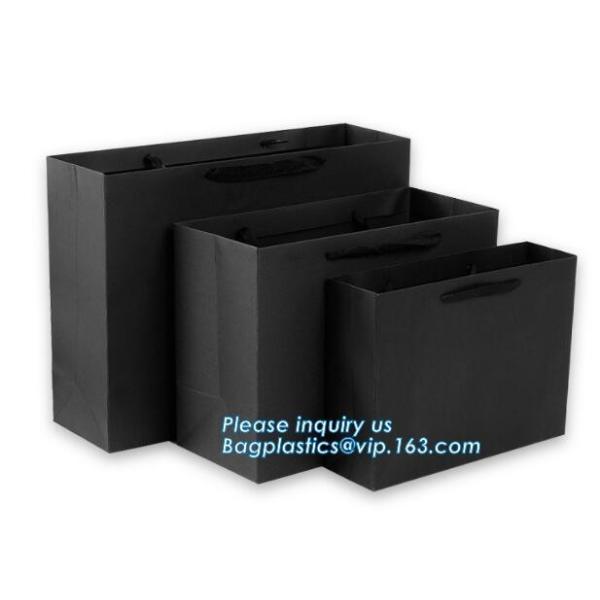 Elegant Embossed For Presents Clothing Wedding Birthday Bridal Baby Shower Paper Gift Bags Modern Fancy Cute Paper Premi