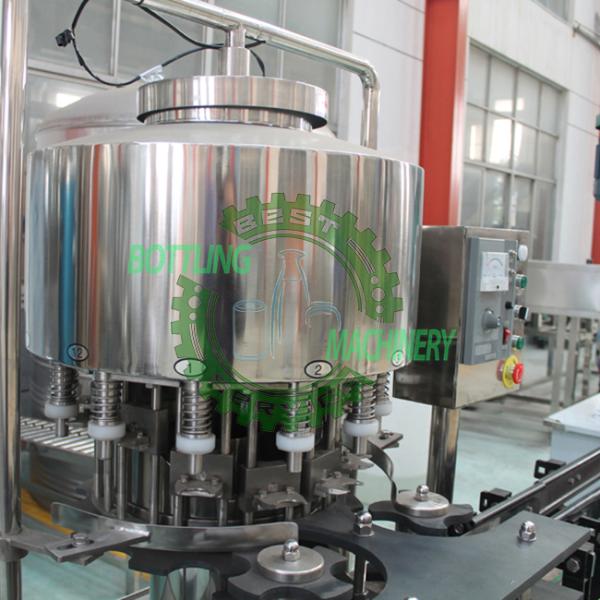 1500BPH Drinking Water 0-2L PET Auto Bottle Filling Machine