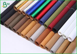 Quality Tearproof Colored Washable Paper Roll , Washable Kraft Paper Fabric For Bag DIY Fine Arts and Crafts for sale