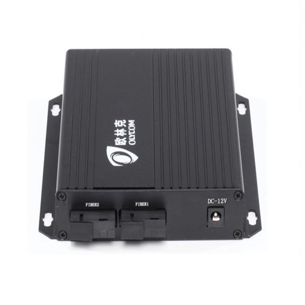 12V Input 1080P HDMI To Fiber Optic Extender 2 Fiber For Cascading SC ST FC