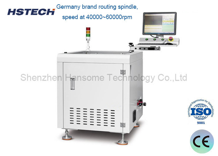 Quality Double Work Platform Mini Offline PCBA Router Machine For Small Size PCB for sale