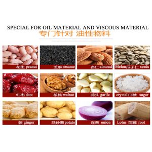 high quality stainless steel hazelnut/peanut/sesame powder making machine