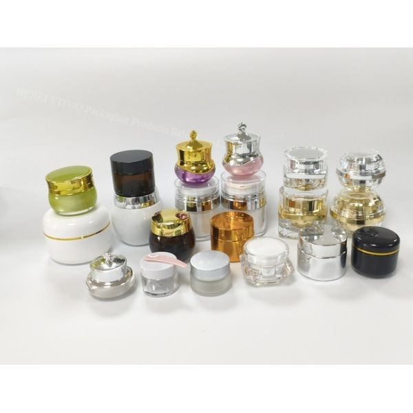 Square Acrylic Cosmetic Cream Jar 20g Preserves Actives