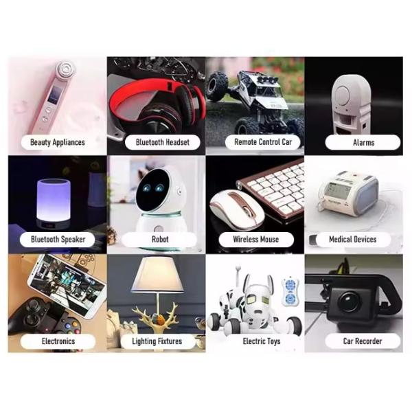 3A Cylindrical LiPo Battery 3.7V 1600mAh 18500 Lithium Polymer Battery For Consumer Electronics