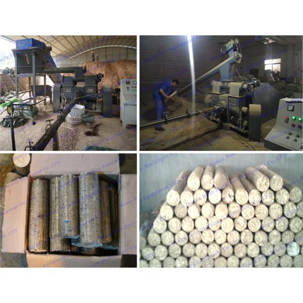 110kw Biomass Briquetting Machine Efficient Sawdust Briquette Manufacturing Machine