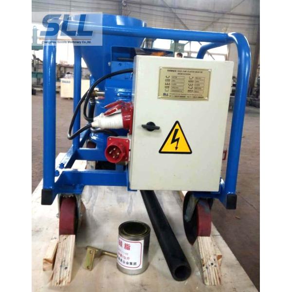 Compact Structure Cement Spraying Equipment , Spray Plaster Machine With Control Box