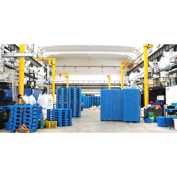 Heavy Duty Double Sides Euro HDPE Plastic Pallet Large Stackable Reversible