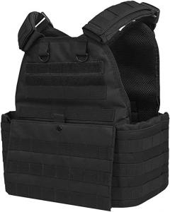 China Plate Carrier Tactical Vest Molle Quick Release With Magazine Pouches Attachments 3D Mesh 34 on sale