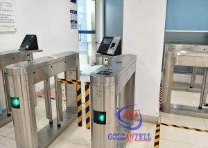 China Full motorized durable high safety NFC turnstile gate with bracelet for bus or toilet on sale