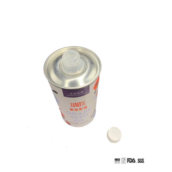 DADI 150ml Round Oil Can Olive Oil Tin Can Food Grade With CMYK Printing
