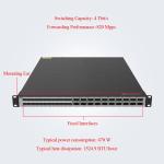 4 Tbit/S Internet Backbone Routers NE40E-F1A-14H24Q With 2T Routing Line Cards