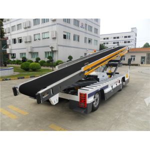 Quality Wheelbase 3000mm B727 aircraft Conveyor Belt Loader for sale