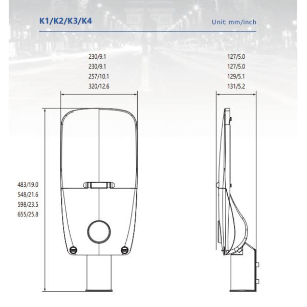 100w LED Street Light 150w 200w Outdoor Intelligent Waterproof 110v 220v IP66