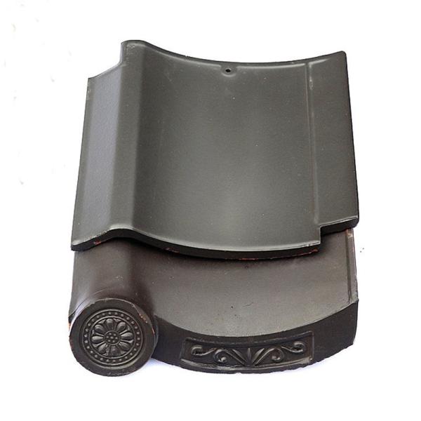 Premium Japanese Roof Tiles Rectangular Ceramic in Earthy Tones for Elegant Patios