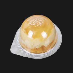 Circular Shape φ7.7*4.5cm Plastic Pastry Packaging