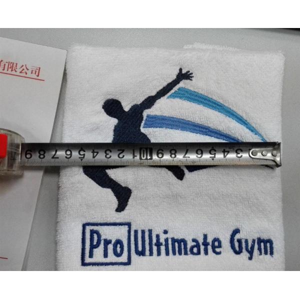 100pcs custom embroidery logo sport/gym/golf hand towel face towel