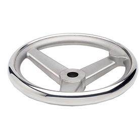 China Lost Wax Casting Stainless Steel Casting Three Spoke Handwheel Without Handle on sale