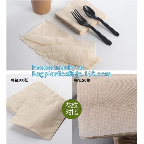 25pcs per pack 3ply Paper Napkins Rose Gold Foil Dots Designs Perfect for Birthday baby shower tableware decorations