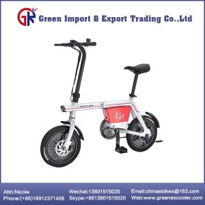 60km 2 Wheels Pedal Assist Folding Ebike Aluminium Alloy Frame