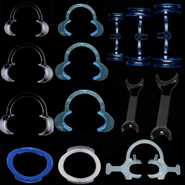 GB15979-2002 Approved Dental Oral Cheek Retractor Intraoral Opener for Teeth Whitening Materials Large and Small Size