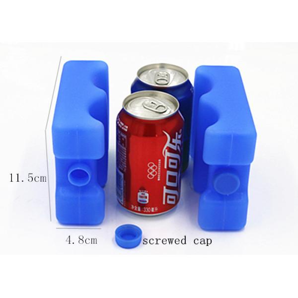 Breast Milk Lightweight Blue Ice Packs Cooler Ice Blocks 4 Can Non Toxic