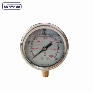 Buy cheap Heavy Duty Manometer Liquid Filled Pressure Gauge from wholesalers