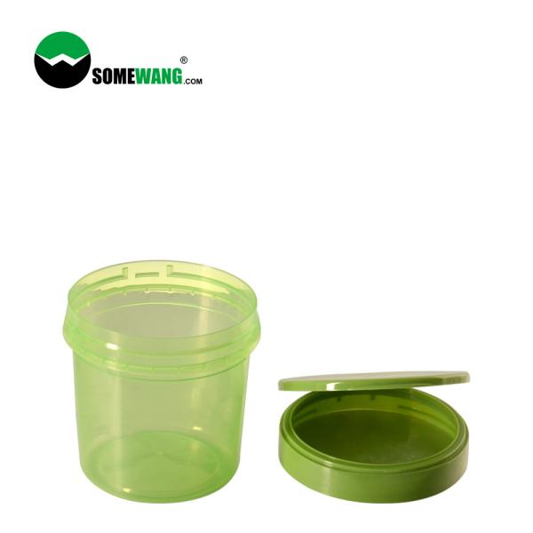 8oz 16oz 20oz Empty Plastic PP Cosmetic Cream Jar Packaging With Lock Flip Cap