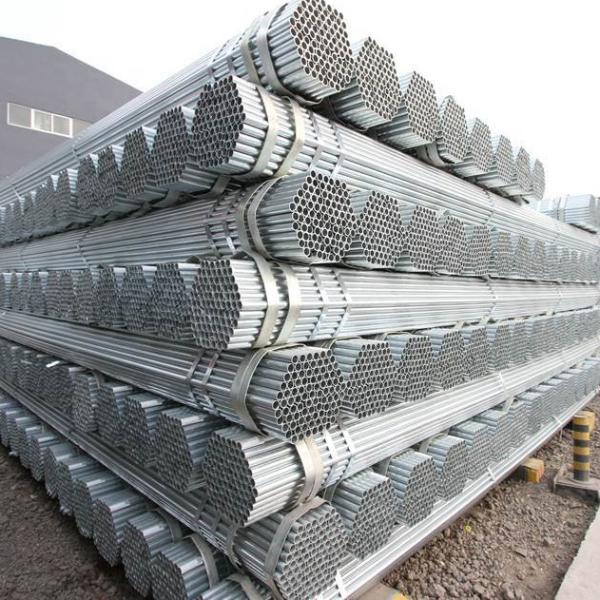 Waterworks ERW Galvanized Carbon Steel Pipes Astm A178 Gr A
