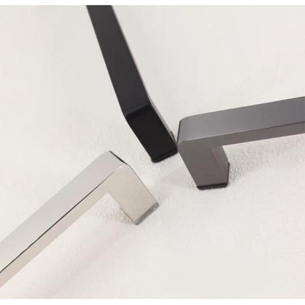 Copper Frameless Glass Door Handles Erosion Resistant Easy To Install