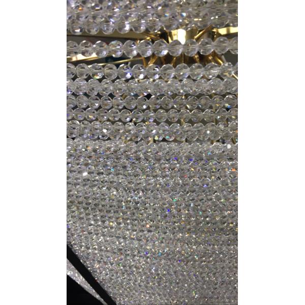 Electroplating Champagne Gold Creative Customized Pendant Lamp Energy Saving