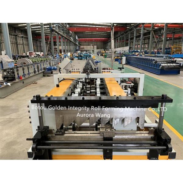 JCX Standing Seam Snap Lock Panel Machine 8 Rows Roller Station