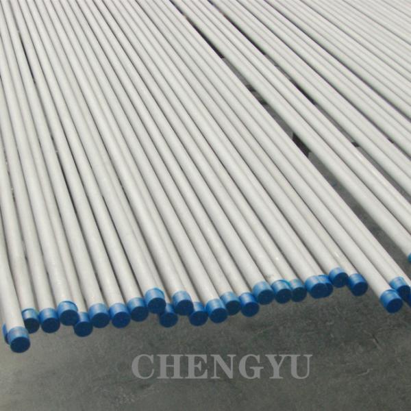 Straight Stainless Steel Heat Exchanger Tube ASTM A312 Seamless Boiler Tube ERW