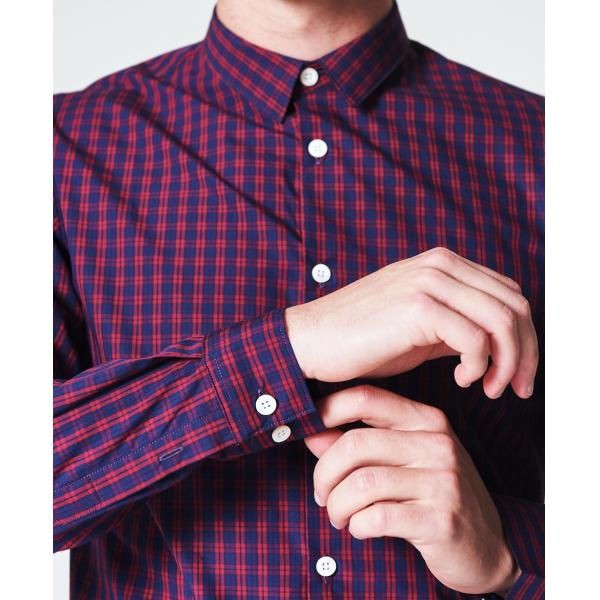 Slim Fit Mens Office Wear Shirts , Bright Color Men's Business Casual Shirts