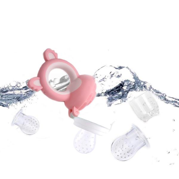 Tapered Type Baby Silicone Products Eco Friendly Infants Fruit Feeder Pacifier