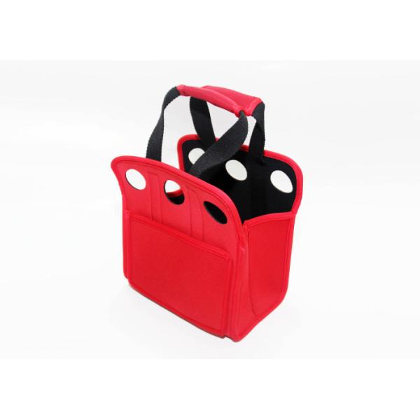 Promotion Gift Neoprene Wine Bottle Cooler Bags For 6 Bottle Insulating Wine